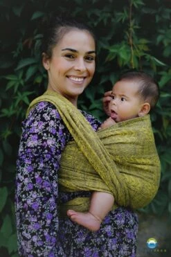 Echarpe De Portage Golden Boho Little Frog