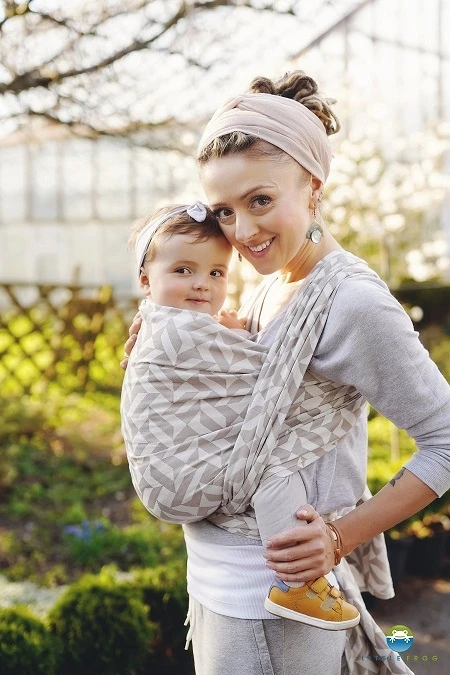 Echarpe De Portage Jacquard Little Sandy Dust