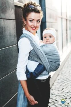 Echarpe De Portage Little Frog Angelit Lin