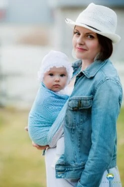 Echarpe De Portage Little Frog Sky Cube