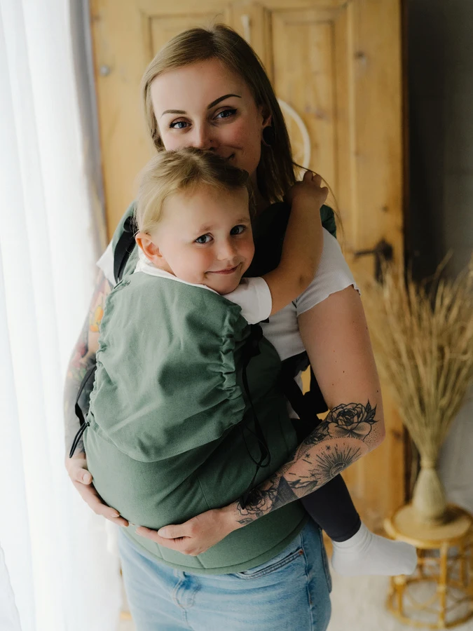 Baby Carrier Preschooler - Linen Salvia – Image 2