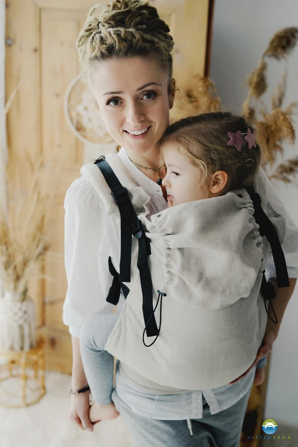 Baby Carrier Preschooler - Natural Linen – Image 2