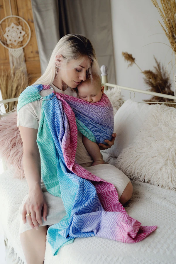 Ring Sling Aurora Cube - Size L (2,3 M) – Image 2