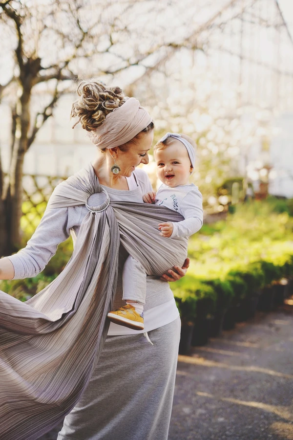 Ring Sling Bamboo Quartz - Size M (2m) – Image 3