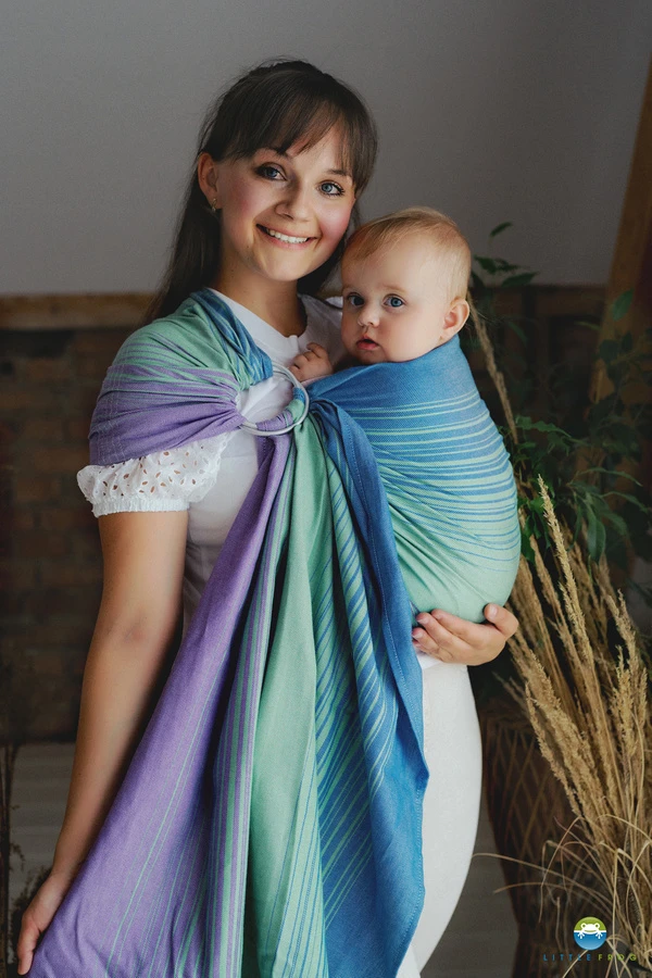 Ring Sling Bamboo Sodalite - Size M (2m) – Image 2