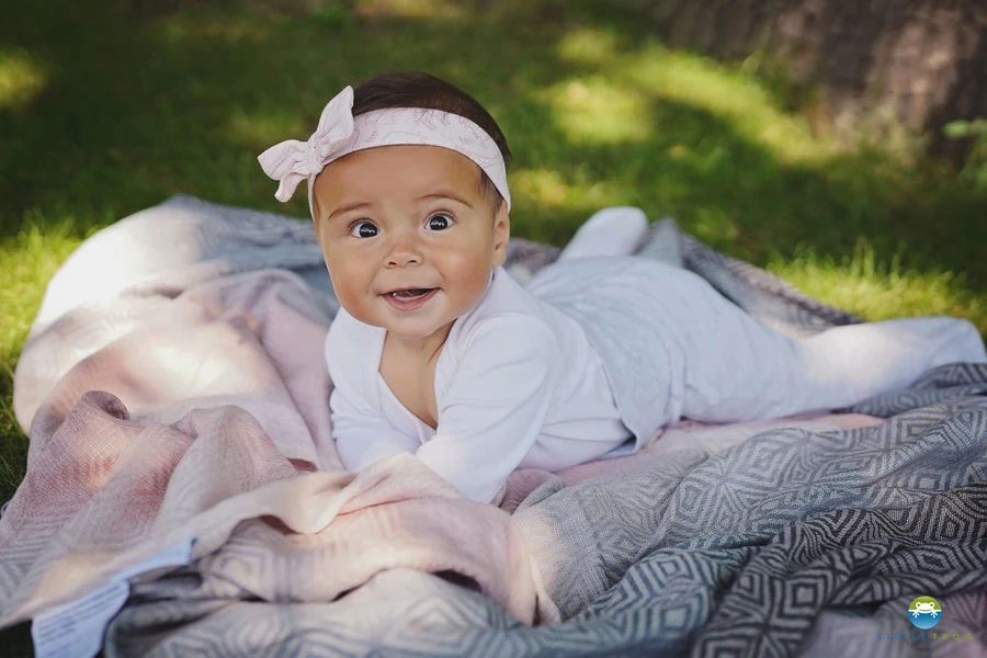 Ring Sling Cotton Foggy Cube - Size S (1,7 M) – Image 5