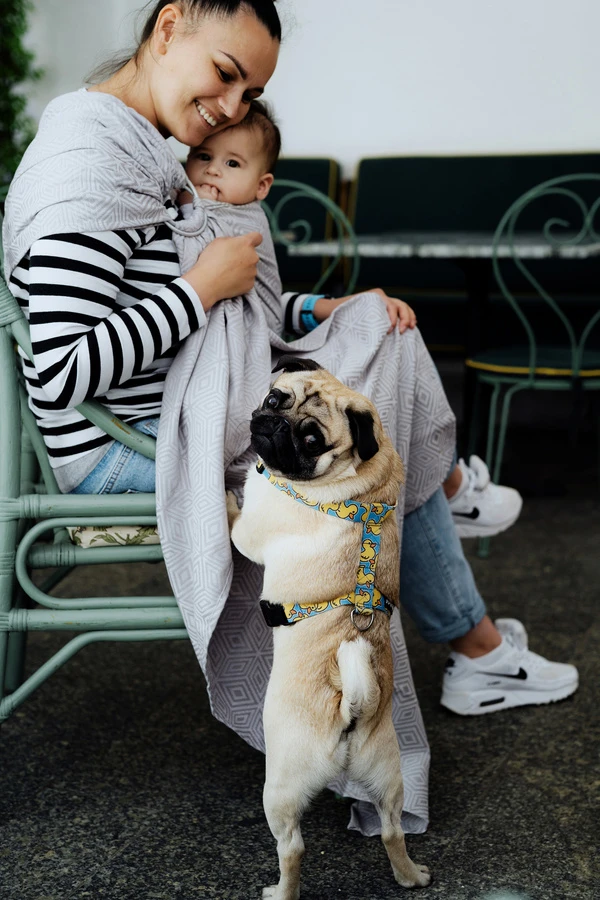 Ring Sling Grey Cube - Size S (1,7m) – Image 5