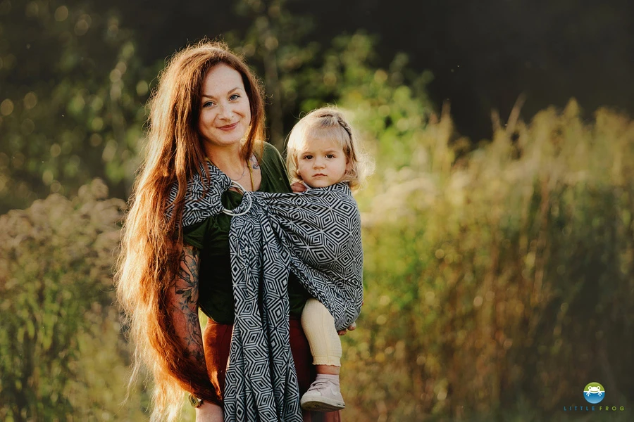 Ring Sling Inky Cube - Size S (1,7m) – Image 2