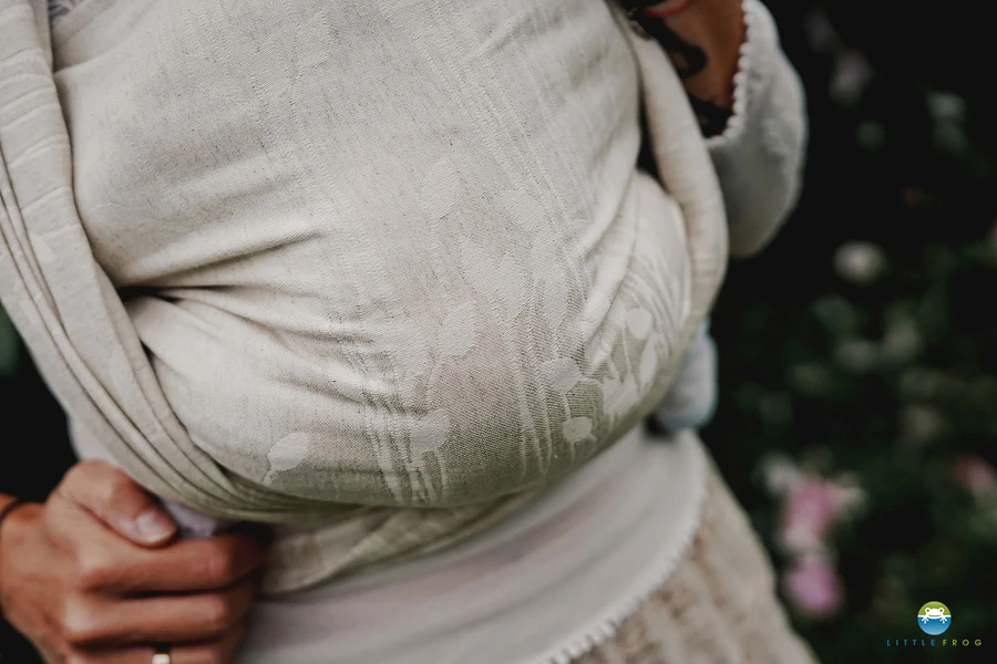 Ring Sling Linen Summer Meadow - Size L (2,3 M) – Image 4