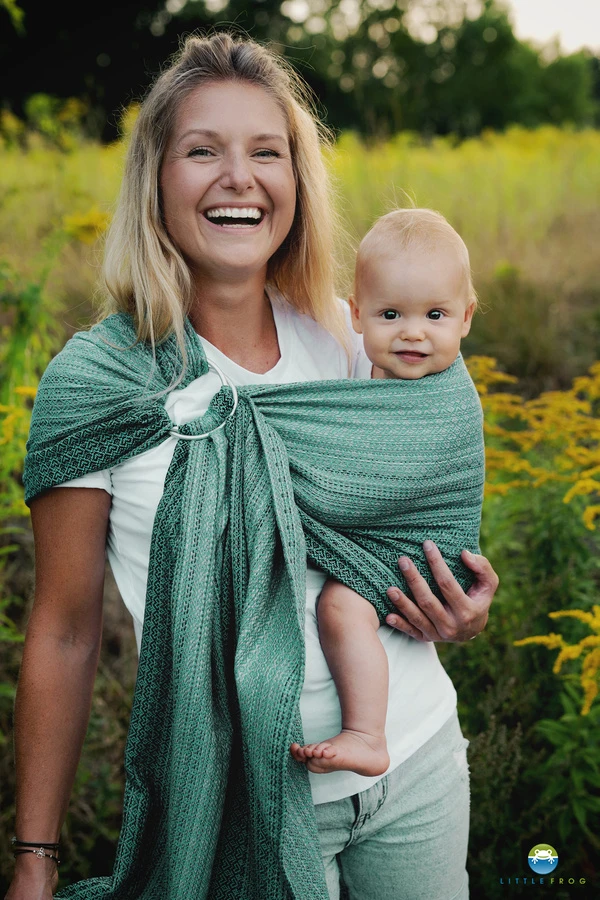 Ring Sling Lovely Fern- Size S (1,7m) – Image 2