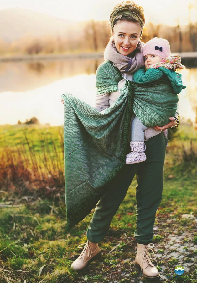 Ring Sling Mossy Cube - Size S (1,7m) – Image 4