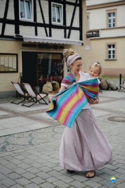 Ring Sling Prismatic Ethno - Size M (2 M)