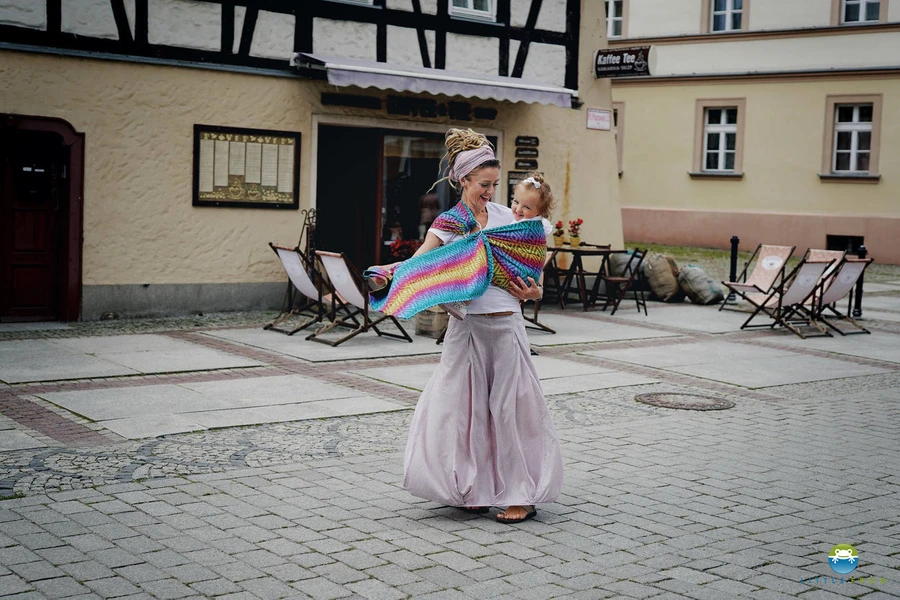 Ring Sling Prismatic Ethno - Size S (1,7 M) – Image 2