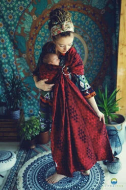 Ring Sling Ruby Illusion - Size M (2 M)