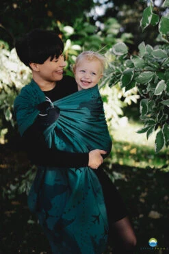 Ring Sling Teal Wanderlust - Size S (1,7 M)