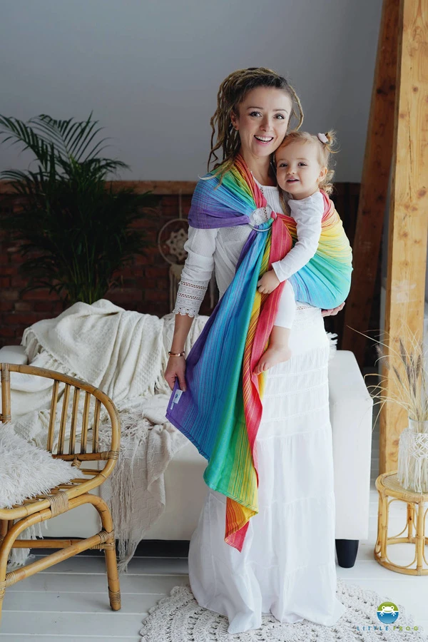 Ring Sling Tencel Daisy Agate - Size S (1,7m)