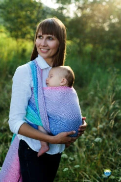 Little Frog Echarpe De Portage Aurora Cube