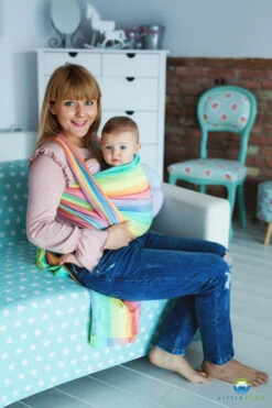 Little Frog Echarpe De Portage Bambou Spectrolite