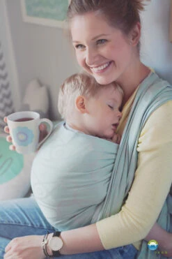 Little Frog Echarpe De Portage Mint Vision