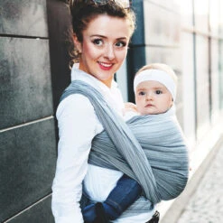 Little Frog Angelit - écharpe De Portage Tissée