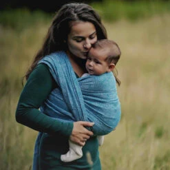 Little Frog Bubbles - écharpe De Portage Tissée
