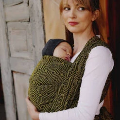 Little Frog écharpe De Portage - Golden Cube