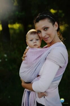 Little Frog Echarpe De Portage Lovely Lilac