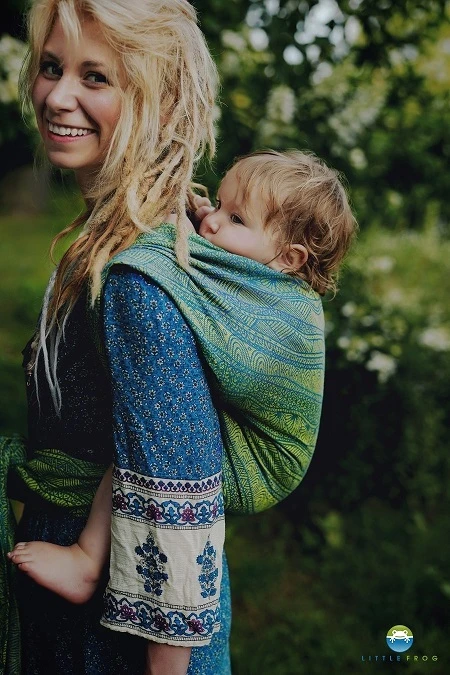 Little Frog Echarpe De Portage Summer Harmony