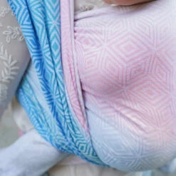 Little Frog Elafonisi Cube - écharpe De Portage Tissée