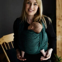 Little Frog Ocean Wildness - écharpe De Portage Tissée