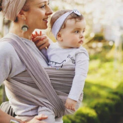 Little Frog Quartz - écharpe De Portage Tissée