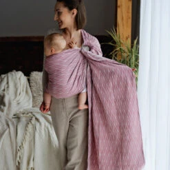 Little Frog Ring Sling - Blushing Flames