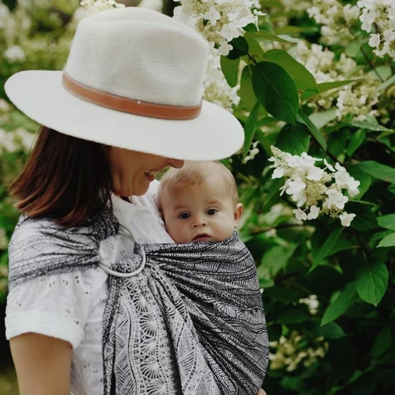 Little Frog Ring Sling - Carbon Harmony – Image 4