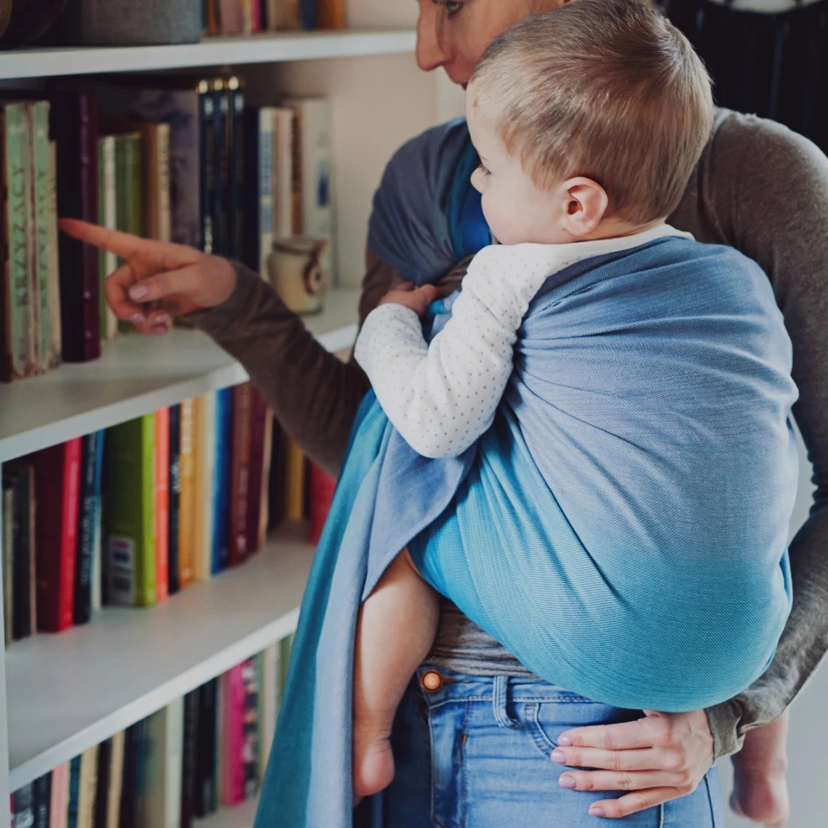 Little Frog Ring Sling - Dark Lazurite – Image 2