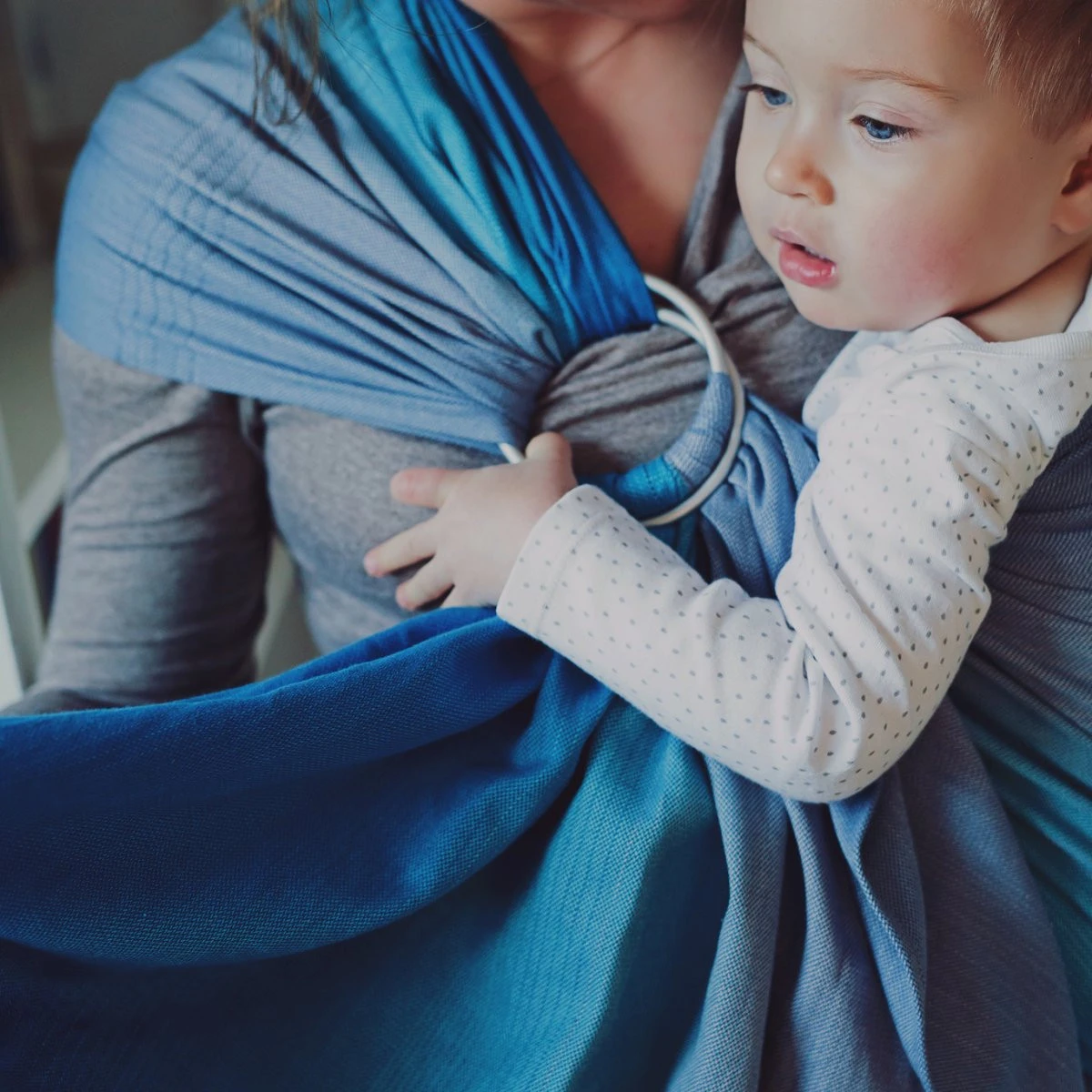 Little Frog Ring Sling - Dark Lazurite – Image 4