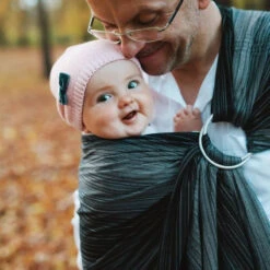 Little Frog Ring Sling - Hematit