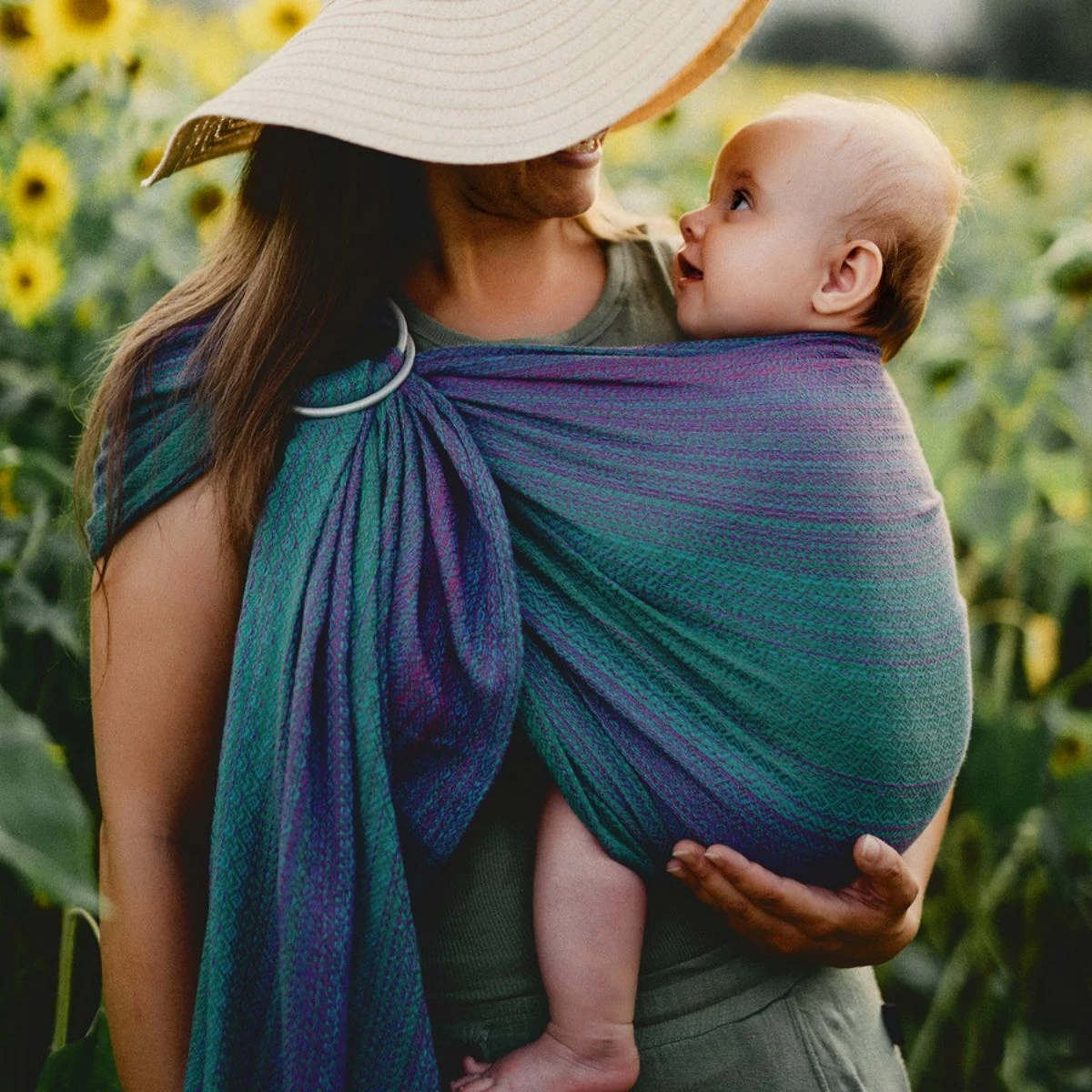 Little Frog Ring Sling - Lovely Nightfall – Image 3