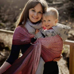 Little Frog Ring Sling - Ruby Cube