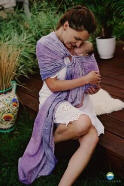 Little Frog RingSling Lilac Wildness