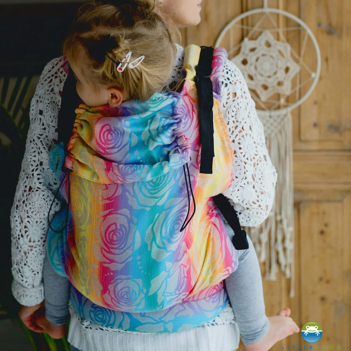 Little Frog XL Toddler Flower Bloom Porte-bambin – Image 2