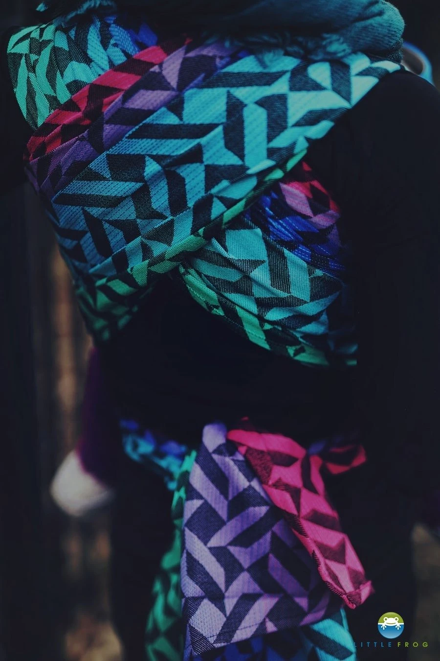 Little Frog Echarpe De Portage Magic Dust – Image 3