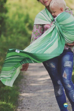 Little Frog RingSling Bambou Tsavorite